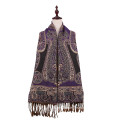 Elegant Women Long Scarf Jacquard Pashmina for Winter